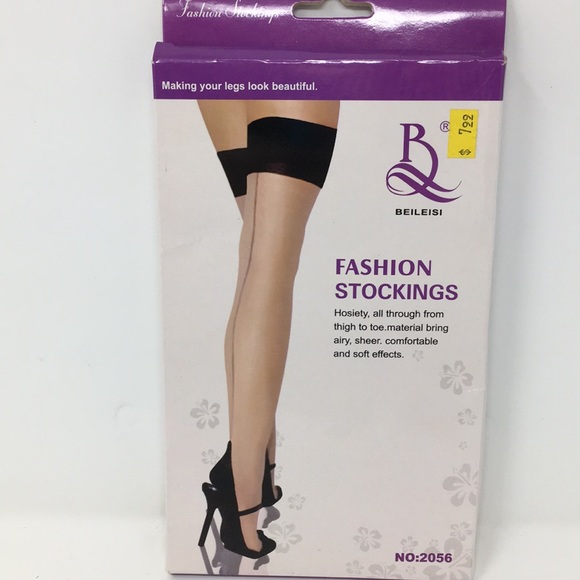 BEILEISI BLACK STOCKINGS - Picture 1 of 3